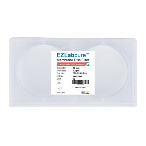 Membrane Disc Filter 25mm 0.2mm