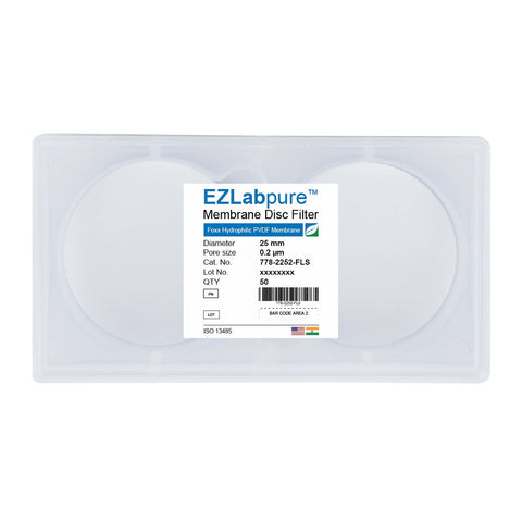 Membrane Disc Filter 25mm 0.2mm