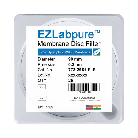 MEMBRANE DISC FILTER 90MM
