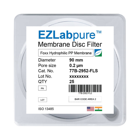 MEMBRANE DISC FILTER 90MM