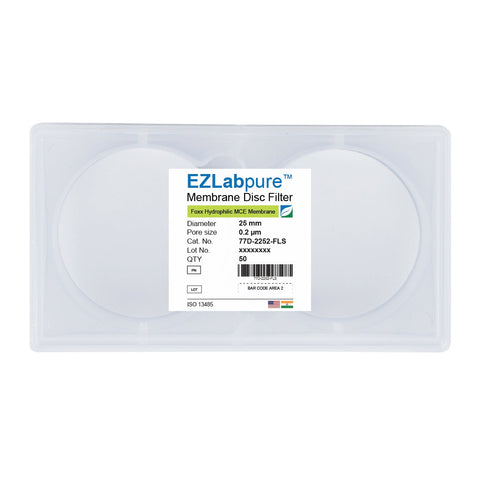 Membrane Disc Filter 25mm 0.2mm
