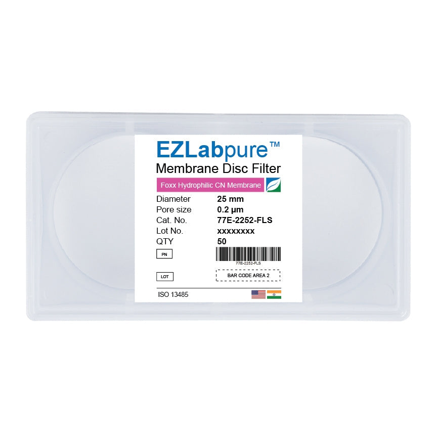 Membrane Disc Filter 25mm 0.2mm