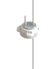 EZBio® Over Molded Silicone Cap System with VersaCap® 83B for 10L Rectangular Carboy 1/EA