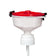 EZwaste® 8" Safety Funnel, High Density Poly Ethylene (HDPE), VersaCap 83B