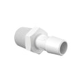 Adapter 1/2" NPT Thread x 1/2" Hose Barb, Polypropylene - 25 | img_1 | Foxx Life Sciences Global | shopfls.com