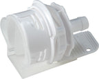 White mechanical pump on a white background