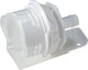 3/8” Hose Barb Class VI Polycarbonate Coupling Body - High Temperature, AQC17006HT