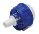 1/2” Hose Barb Class VI Polycarbonate Coupling Insert - High Temperature, AQC22008HT