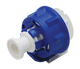 3/4” Sanitary Class VI Polycarbonate Coupling Insert, AQC44012