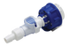 Inserto AseptiQuik C DC con raccordo per tubo flessibile da 3/8".