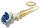 Kit di sterilizzazione a vapore EZBio® Steam-Thru con connettore Aseptiquik serie G, 3/4" x 1-1/2" non sterile, confezione da 5 pezzi.