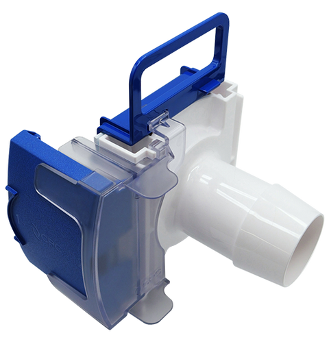 1 1/2" Hose Barb Genderless AseptiQuik W Connector Body