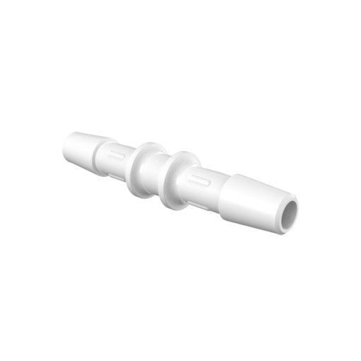 1/4" Straight Reducer, Natural Kynar Polyvinylidene Fluoride (PVDF) - 100 | img_1 | Foxx Life Sciences Global | shopfls.com