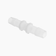 3/8" Straight Reducer, Natural Kynar Polyvinylidene Fluoride (PVDF)