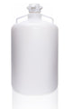 EZLabpure™ Round Carboy, 50L, PP, 83mm VersaCap®, PP, White