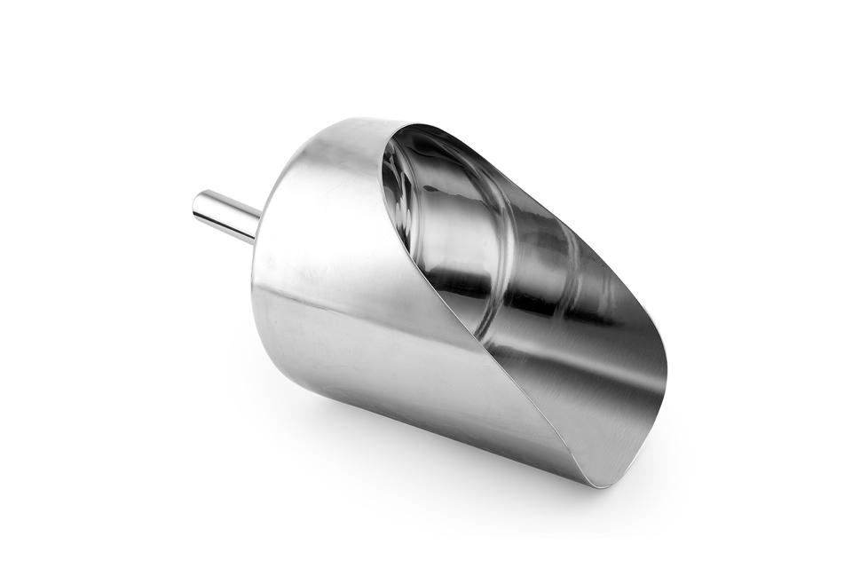 EZBio® Stainless Steel Pharma Scoop - 316L - Steel Handle - 1L - 1/EA | img_1 | Foxx Life Sciences Global | shopfls.com