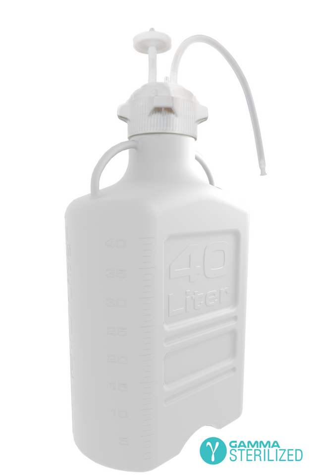 HDPE Single Use Carboy Assemblies