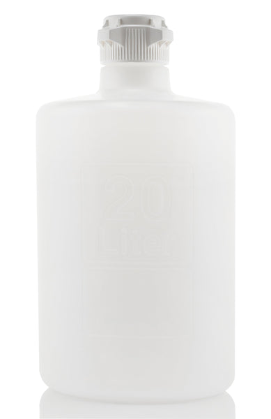 EZBio® Titanium Round Carboy, Polypropylene (PP), 20 Liter, No Spigot, VersaCap® 83B, Non-Sterile, 1/CS | img_1 | Foxx Life Sciences Global | shopfls.com