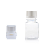 EZBio® 125mL PETG Square Bottle with Tamper-Evident Cap  Foxx Life Science | Img | Foxx  Life Sciences
