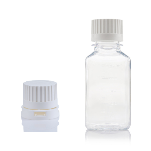 Titanium Square PETG Bottles with Tamper-Evident Cap — Translation missing: en.sections.collection.related_image