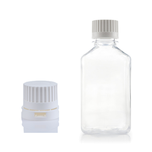 Titanium Square PETG Bottles with Tamper-Evident Cap — Translation missing: en.sections.collection.related_image