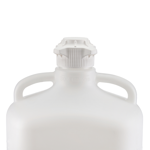 EZGrip® 115L (30 Gal) PP Carboy with 120mm Cap - 120L Max Capacity. Durable polypropylene for laboratory and bioprocessing applications. | img_3 | Foxx Life Sciences Global | shopfls.com