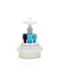 HPLC Solvent Reservoir ChromCap™ 300 Assembly, GL45, Class VI Polytetrafluoroethylene (PTFE) Adapter,  4 Ports for 3.2mm(1/8") and/or 1.6mm(1/16") OD Tubing