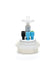 HPLC Solvent Reservoir ChromCap™ 300 Assembly, GL45, Class VI Polytetrafluoroethylene (PTFE) Adapter,  6 Ports for 3.2mm(1/8") and/or 1.6mm(1/16") OD Tubing
