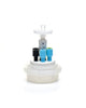 HPLC Solvent Reservoir ChromCap™ 300 Assembly, GL45, Class VI Polytetrafluoroethylene (PTFE) Adapter,  6 Ports for 3.2mm(1/8") and/or 1.6mm(1/16") OD Tubing