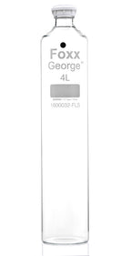 George™ Roller Bottle, 4L, GL45 Screw Neck, 3.3 Borosilicate Glass, 4/CS | img_1 | Foxx Life Sciences Global | shopfls.com