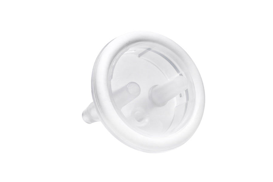 Round EZLabpure™ Polypropylene (PP) Vacuum Bottle, 1 L, Open VersaCap® 53B, With Closed and 2x1/4" HB Adapters, 1/EA | img_3 | Foxx Life Sciences Global | shopfls.com