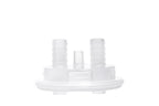 Round EZLabpure™ Polypropylene (PP) Vacuum Bottle, 4 L, Open VersaCap® 83B, With Closed and 2x1/2" HB Adapters, 1/EA | img_3 | Foxx Life Sciences Global | shopfls.com