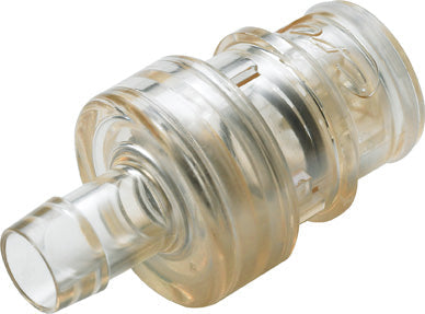 1/2" Hose Barb Valved Insert Alloy C-276
