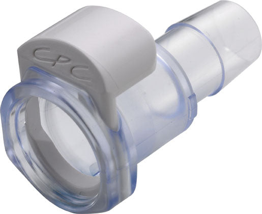CPC MPX Connector,  1/2" Hose Barb Non Valved Coupling Body, PC - MPX17803 - 5 | 50 | 250 | img_1 | Foxx Life Sciences Global | shopfls.com