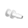 3/32 Barb, Plug, Natural Kynar Polyvinylidene Fluoride (PVDF)