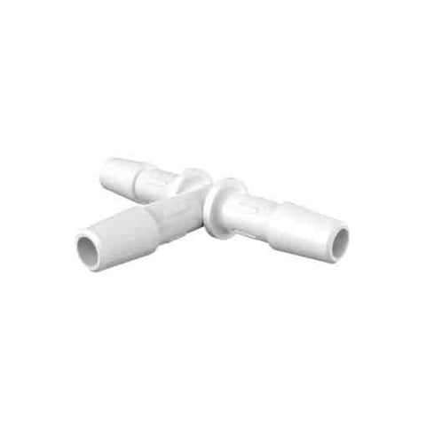 1/4" HB, Equal T Connector, Polypropylene (PP) - 100 | img_1 | Foxx Life Sciences Global | shopfls.com