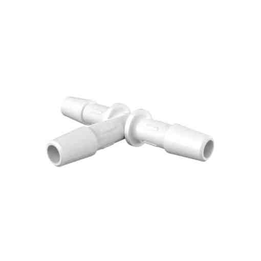 1/4" HB, Equal T Connector, Polypropylene (PP) - 100 | img_1 | Foxx Life Sciences Global | shopfls.com
