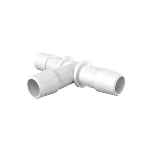 1/2" HB, Equal T Connector, Polypropylene (PP) - 100 | img_1 | Foxx Life Sciences Global | shopfls.com