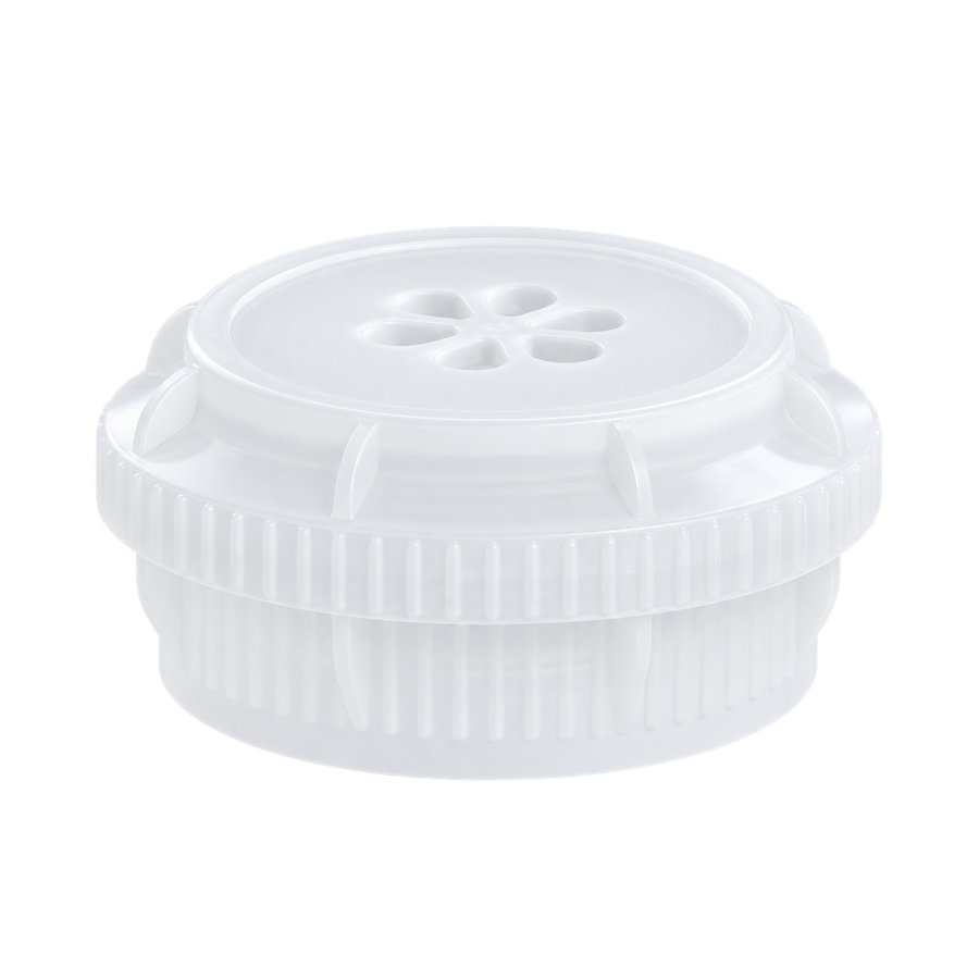 EZBio® GL45 Vented Top with 0.22μm PTFE membrane, Natural PP for Glass Bottles