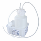 EZBio® Vactrap S™ 4L HDPE Waste Container (Bleach-Compatible). Sterile. 1/4" ID Tubing. For laboratory & bioprocessing waste disposal. | img_1 | Foxx Life Sciences Global | shopfls.com