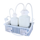 EZBio® Vactrap™ S XL en polyéthylène haute densité (PEHD) (compatible avec l'eau de Javel), 4 L + 1 L, bac naturel, tuyau de 6,35 mm de diamètre intérieur, stérile