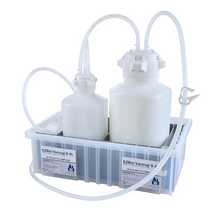 EZBio® Vactrap S™ XL: 4L+2L HDPE Waste Container. Bleach-compatible, sterile, 1/4" ID tubing. For laboratory & bioprocessing applications. | img_1 | Foxx Life Sciences Global | shopfls.com