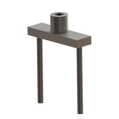 Outil de serrage VersaCap®, entraînement carré 3/8", pour bouchon 53B, acier inoxydable 316L, double emballage, 1/CS
