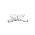 1/8" HB, Cross Fitting, Polypropylene (PP) - 100 | img_1 | Foxx Life Sciences Global | shopfls.com
