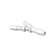 1/4" x 1/4" x 1/4" Y Connector, Natural Kynar (PVDF)