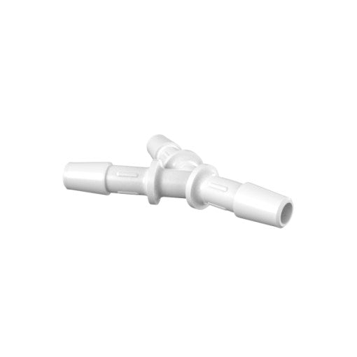 1/4" x 1/4" x 1/4" Y Connector, Natural Kynar (PVDF) - 100 | 25 | img_1 | Foxx Life Sciences Global | shopfls.com