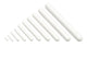 EZLabpure™ Magnetic Mixer, Cylindrical Bars, PTFE Encapsulated, 10mm Diameter, 40mm Long, Non-Sterile, 5/CS