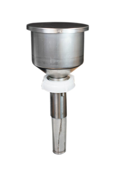 EZwaste® 70mm Safety Funnel, Stainless Steel | img_1 | Foxx Life Sciences Global | shopfls.com