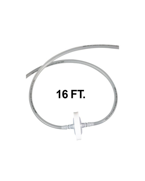 Vactrap™ G Tubing Extension for Glass Bottles, 16 feet (16'), with 0.2 µm PTFE Inline Vent Filter, 1/EA | img_1 | Foxx Life Sciences Global | shopfls.com