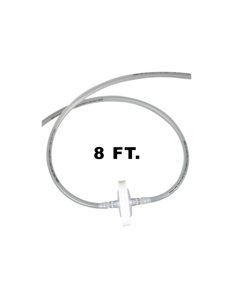 Vactrap™ G Tubing Extension for Plastic Bottles, 8 feet (8'), with 0.2 µm PTFE Inline Vent Filter, 1/EA | img_1 | Foxx Life Sciences Global | shopfls.com
